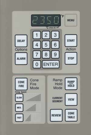KilnMaster Control Touch Pad